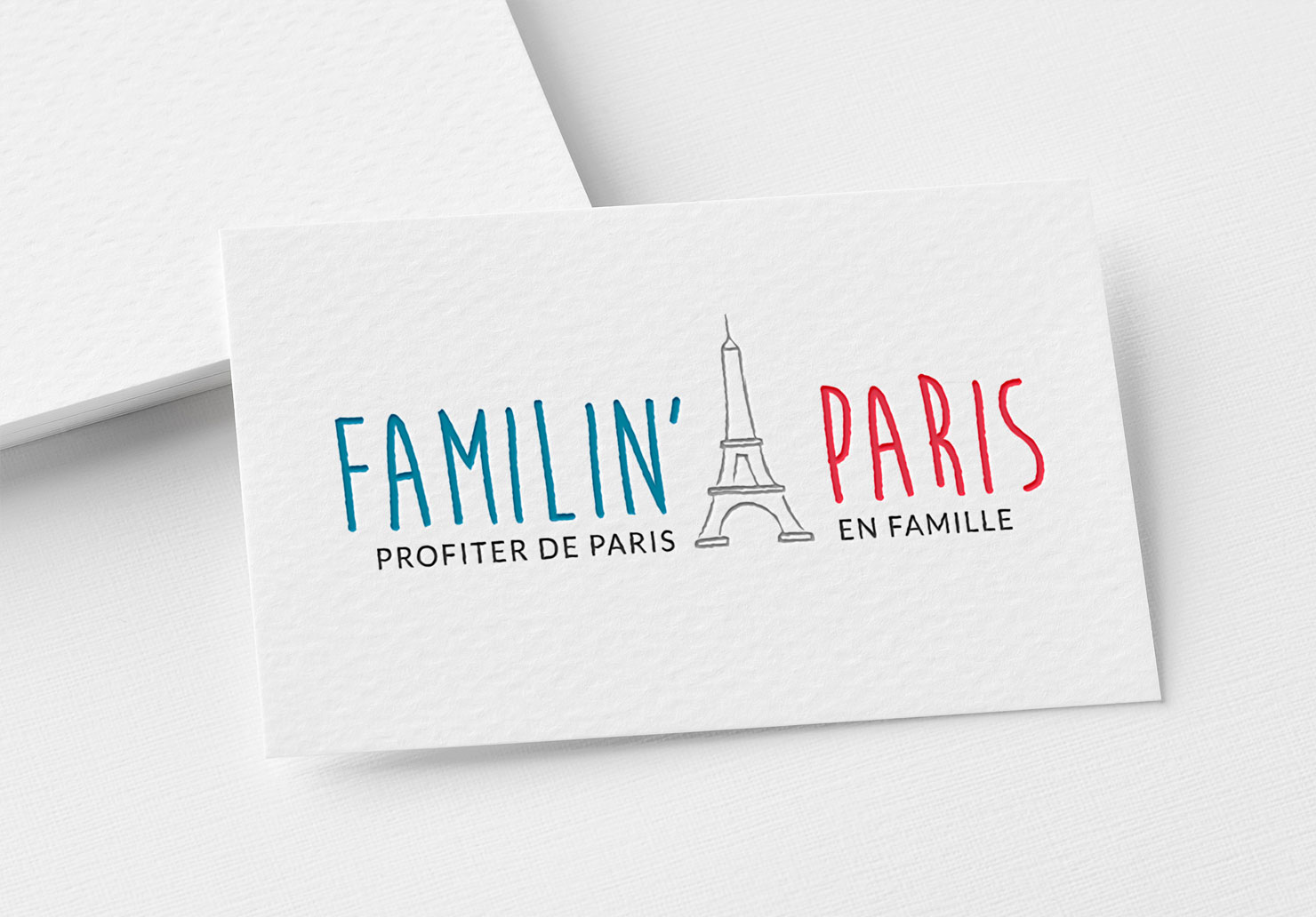 Logo Familin'Paris - Création de logo par Emilie Le Béhérec Prima, Graphiste freelance dans le domaine de l'enfance