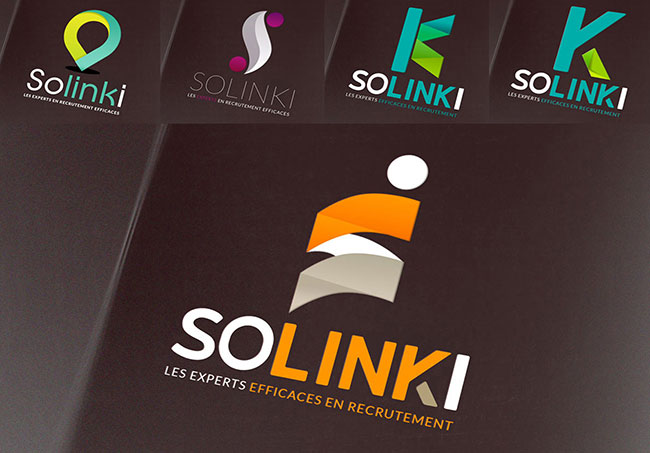 Logo Solinki - Création de logo par Emilie Le Béhérec Prima, graphiste freelance depuis 2009