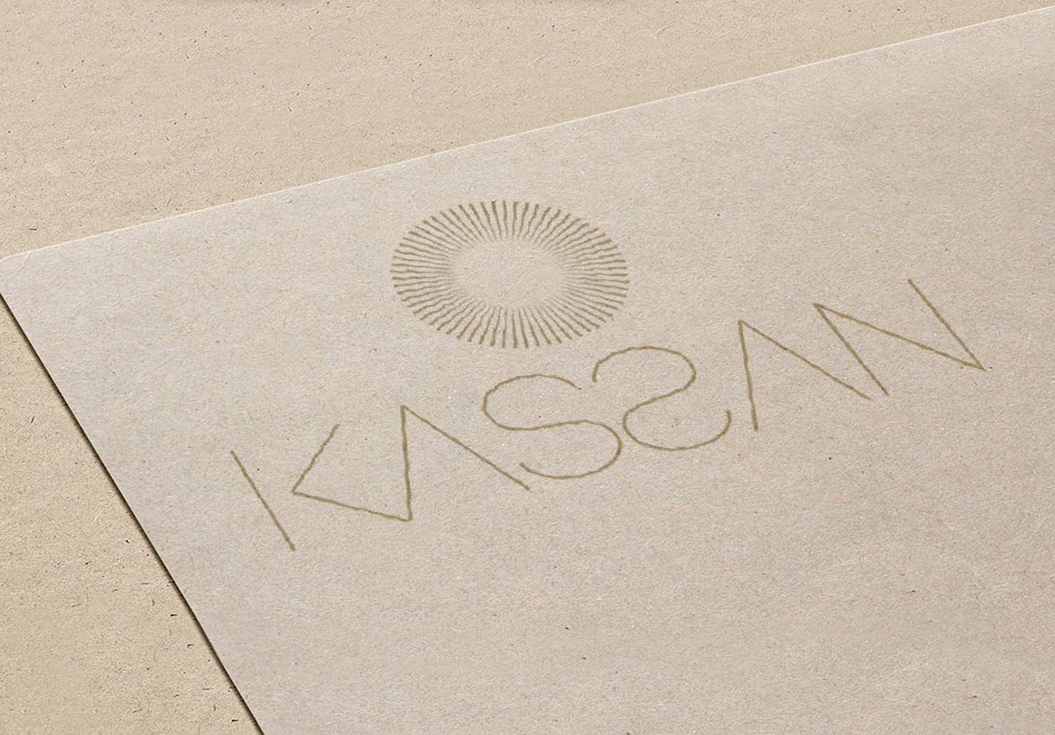 Logo Kassan - Création de logo par Emilie Le Béhérec Prima, graphiste web et print